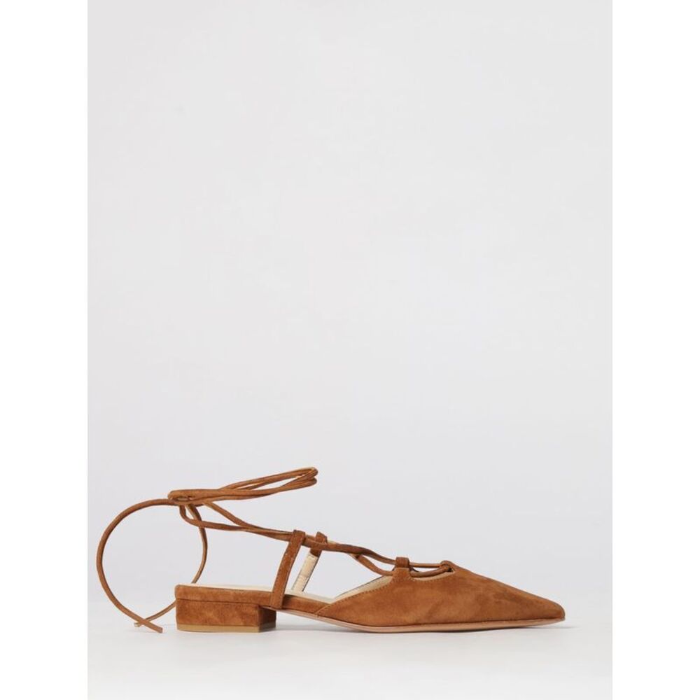 Anna F. Ballet Flat Woman Burnt